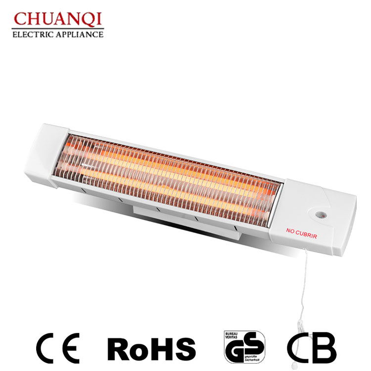 ฮีตเตอร์ติดผนังควอตซ์ 1200W 2 หลอดพร้อมสวิตช์สายดึงปรับปรุงความร้อนในบ้านได้อย่างไร